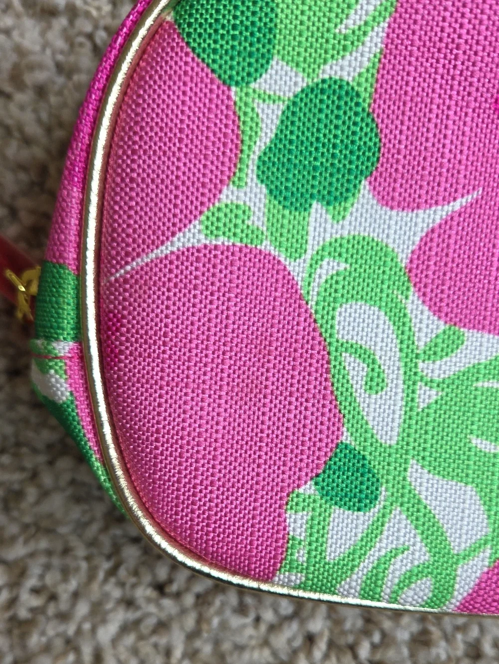 Lot Of 2 Estee Lauder Cosmetic Bags With Lilly Pulitzer Design